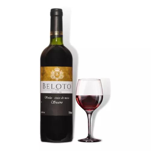 VINHO BELOTO TINTO SUAVE 1L