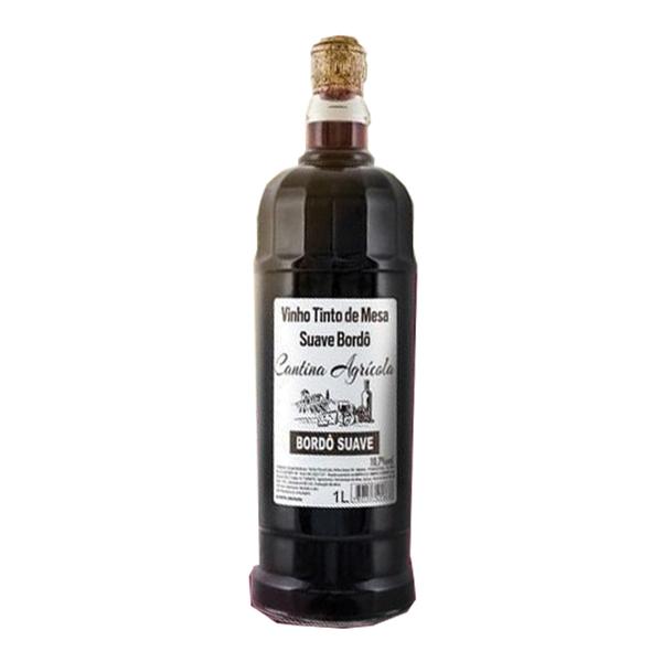 VINHO CANTINA AGRICOLA BORDO SUAVE 1LT