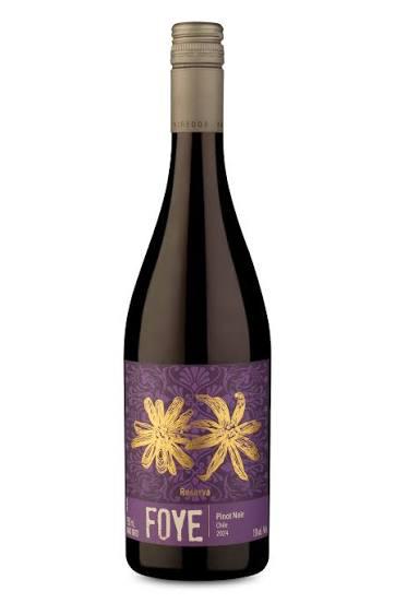 Vinho Chileno Foye Reserva 2024 Pinot Noir 750ml