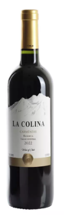 VINHO LA COLINA CARMÈNÉRE 750ML VALLE CENTRAL