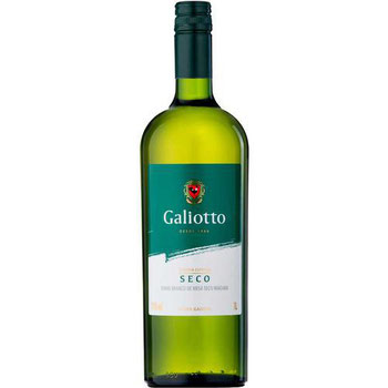 VINHO GALIOTTO BRANCO SECO 1L