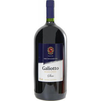VINHO GALIOTTO TINTO SECO 2L