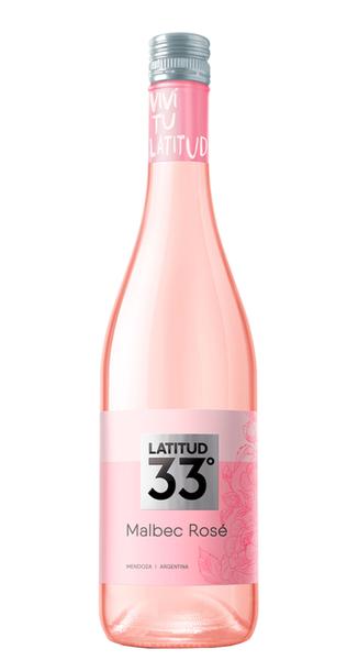 VINHO ROSE LATITUD 33 MALBEC 750ML