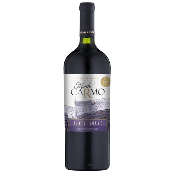 VINHO MONTE CARMO TINTO SUAVE 1L
