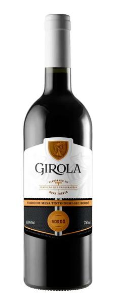 .VINHO GIROLA TINTO DEMI-SEC 750ML