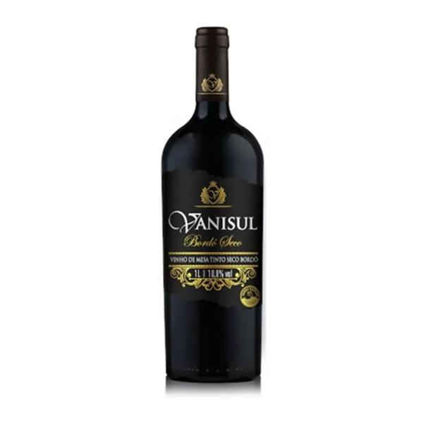 VINHO TINT SECO VANISUL BORDO 1L