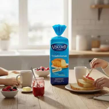 PAO DE FORMA VISCONTI 400G