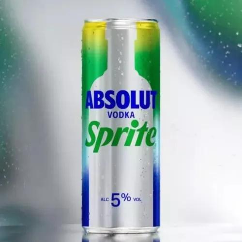 VODKA ABSOLUT  269ML SPRITE FRUTAS VERMELHAS