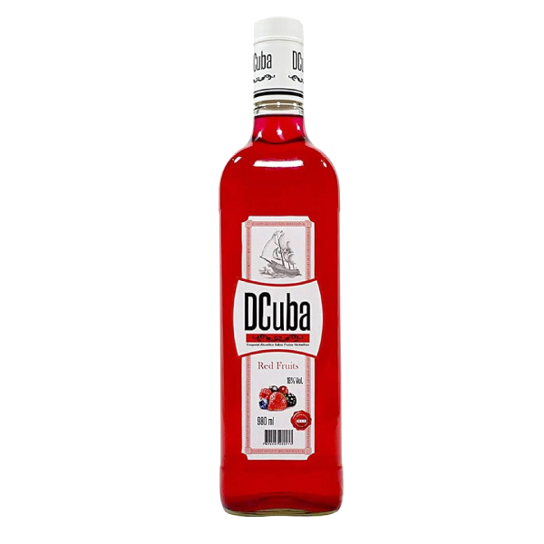 RUM DCUBA RED FRUIT 900ML