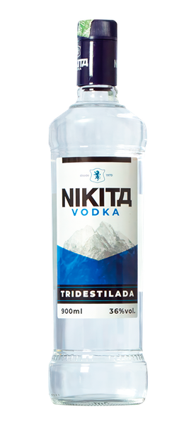 VODKA NIKITA TRIDESTILADA VD 970ML