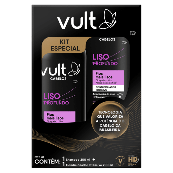 Kit Sh+condicionador Vult 400ml