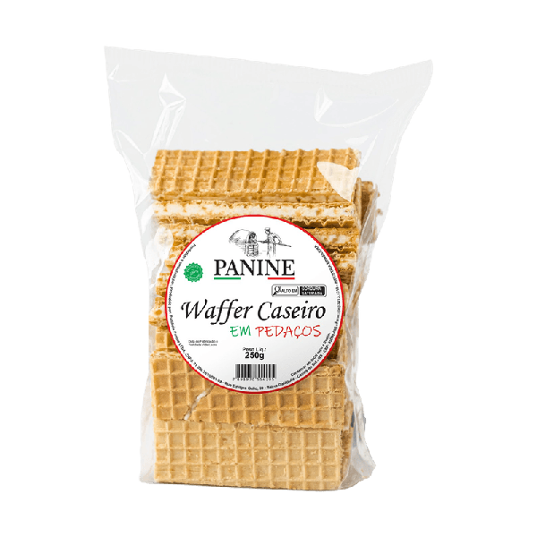 WAFERS EM PEDACOS PANINE 250G