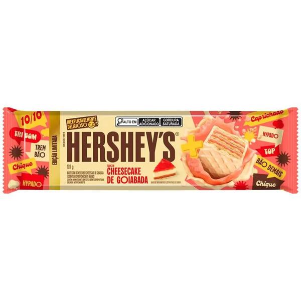 WAFER HERSHEYS + CHEESECAKE DE GOIABADA