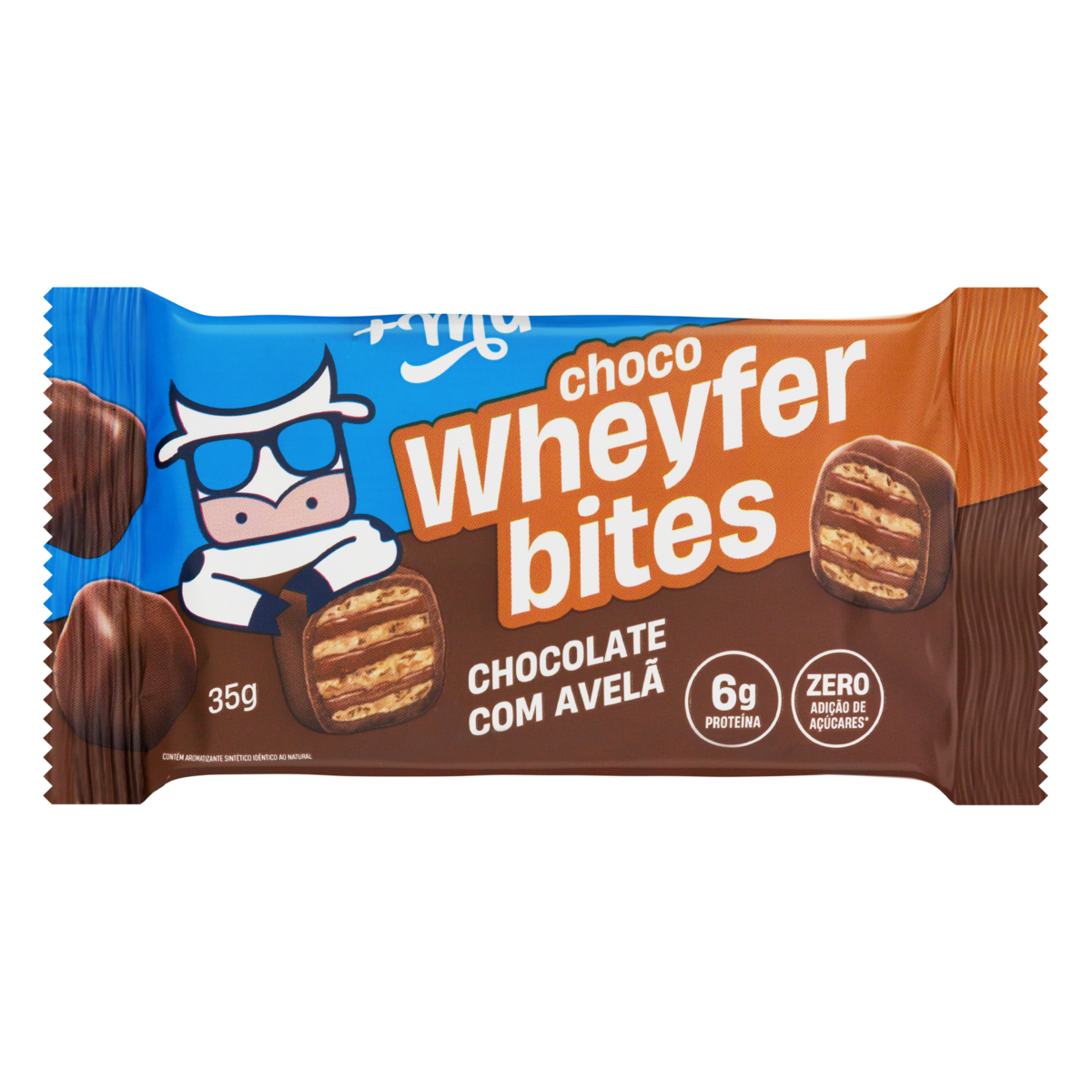 CHOCO WHEYFER BITES +MU CHOCO/AVELA 32g