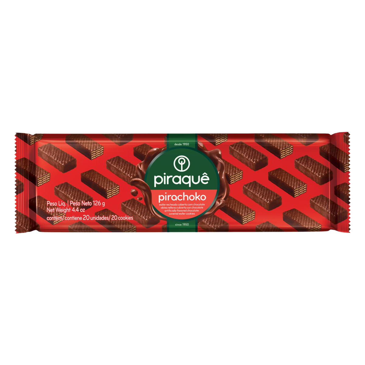 WAFER PIRAQUE PIRACHOKO COB CHOC 126g