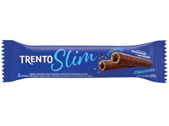 TRENTO SLIM CHOCOLATE 20G C/16UN PECCIN