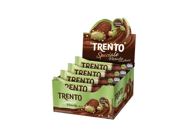 WAFER TRENTO 26G SPECIALE PISTACHE AO LE