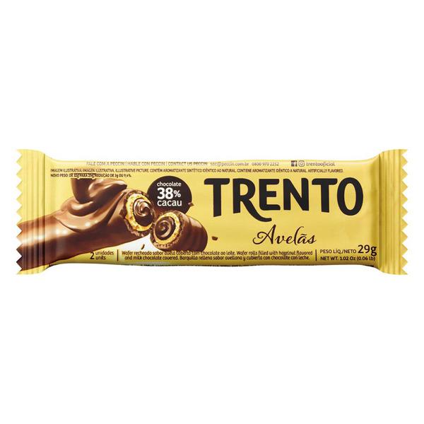 WAFER TRENTO AVELAS 8X16X29G