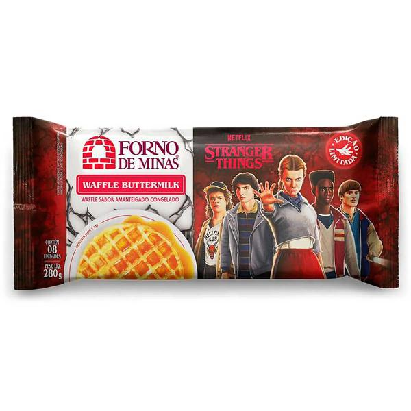 WAFFLE FORNO DE MINAS AMANTEIGADO STRANGER THINGS 280G