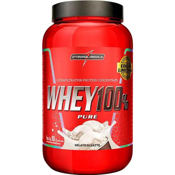 Whey 100% Pure Pote 900g Gel.Di Latte