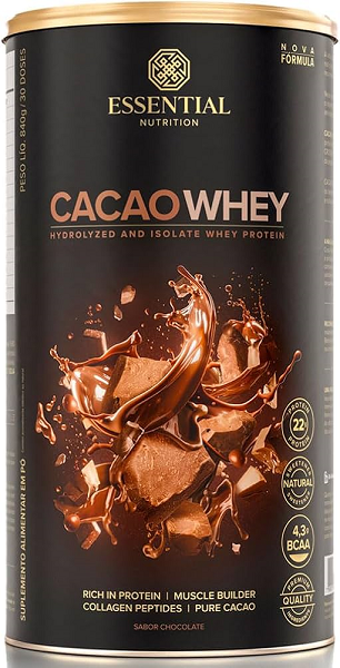 Whey Isolado Cacao Essential 840g