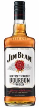 JIM BEAM WHITE  BOURBON 1L