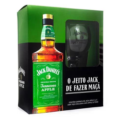 WHISKY JACK DANIELS APPLE C/TACA GRF1L