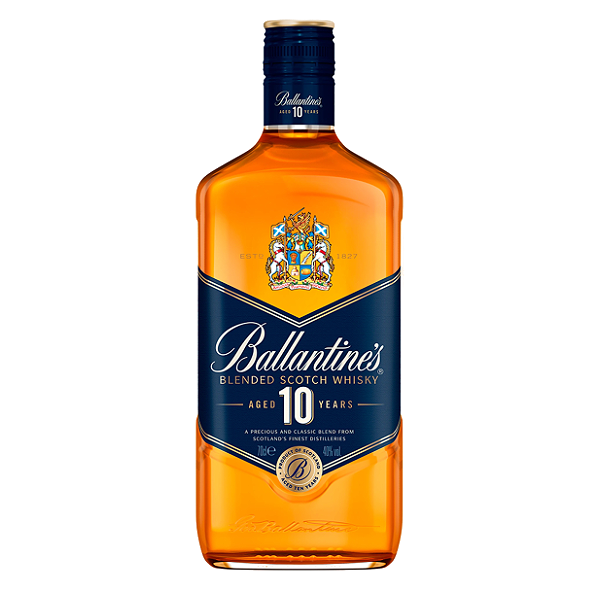 WHISKY BALLANTINES 750ML 10 ANOS