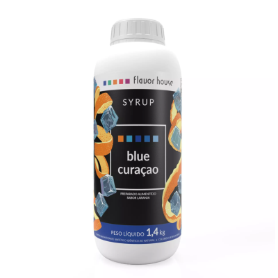XAROPE ALIMENTICIO FLAVOR HOUSE SABOR BLUE CURACAO GFA 1,4KG