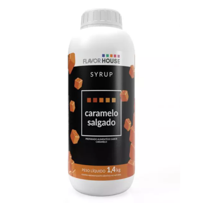 XAROPE ALIMENTICIO FLAVOR HOUSE SABOR CARAM. SALG. GFA 1,4KG