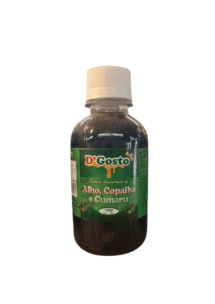XAROPE DGOSTO ALHO, COPAIBA E CUMARU 180G