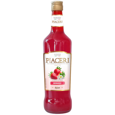 XAROPE DE MORANGO PIACERI 690ml