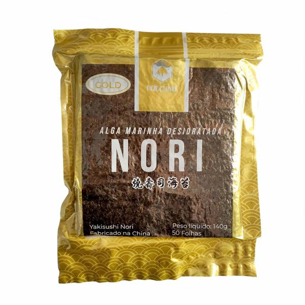 ALGA MARINHA NORI GOLD 140G 90X50FLS