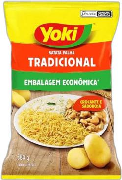 YOKI BATATA PALHA TRADICIONAL 380G