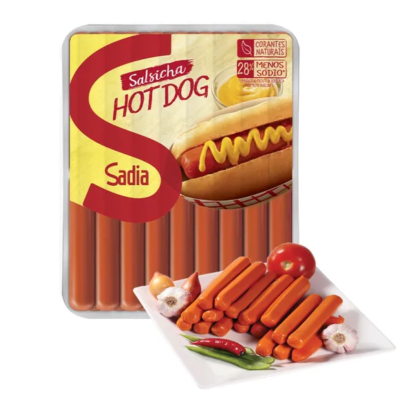 SALSICHA SADIA HOT DOG KG