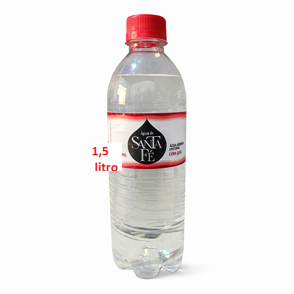 Água Mineral Com Gás Santa Fé 1,5l