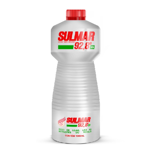 ALCOOL 92,8º SULMAR 1L