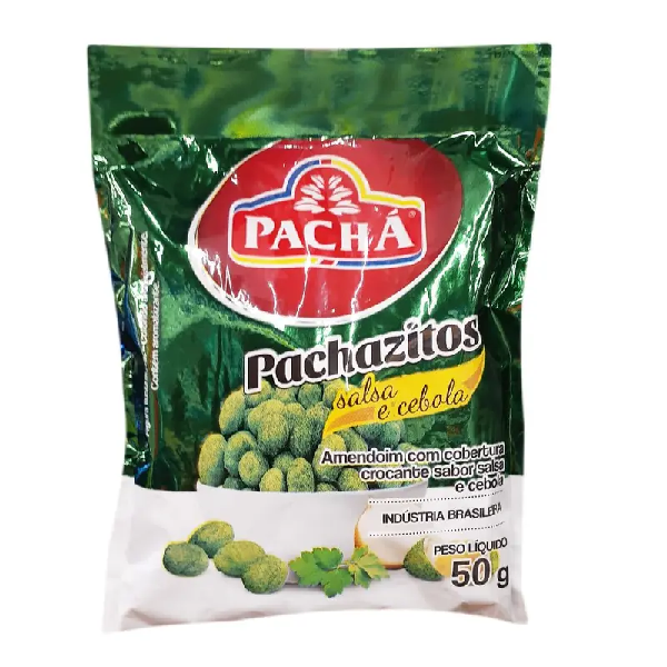 AMENDOIM PACHAZITOS SALSA E CEBOLA 50G
