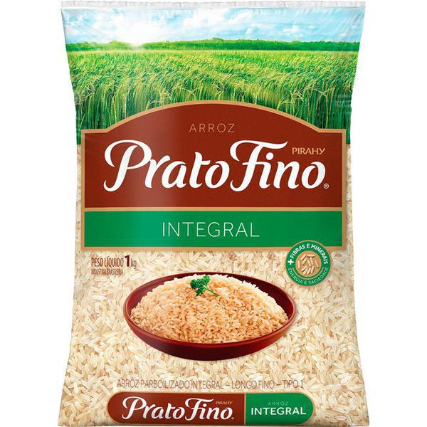ARROZ INTEGRAL PRATO FINO 1KG