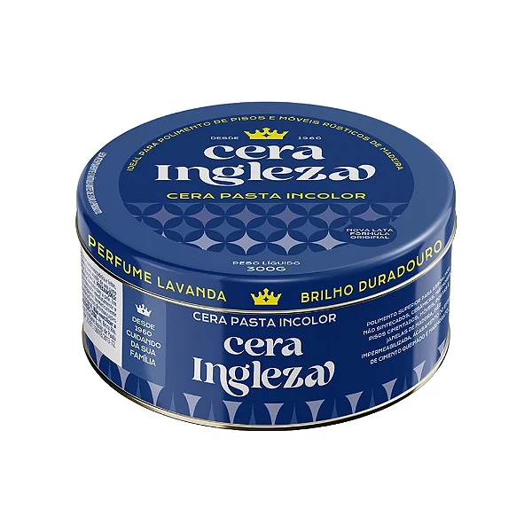 CERA PASTA INGLEZA INCOLOR 300G