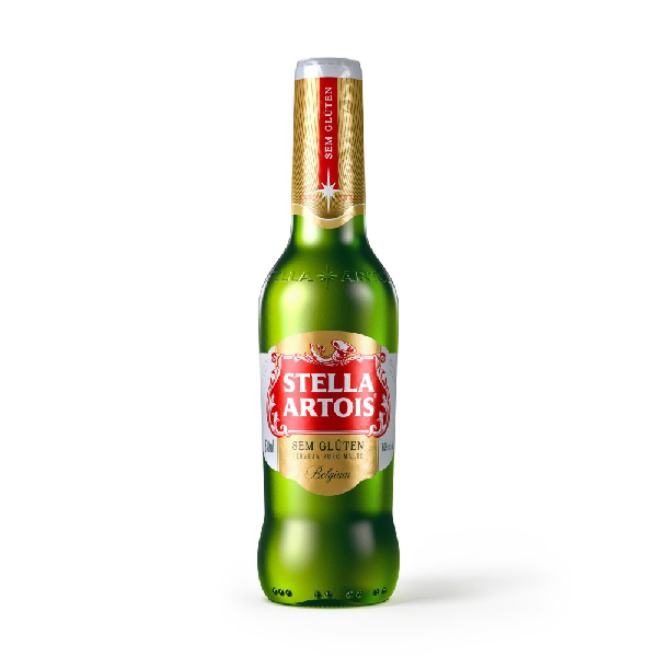 Cerveja Stella Artois Puro Malte Sem Glúten - 330m