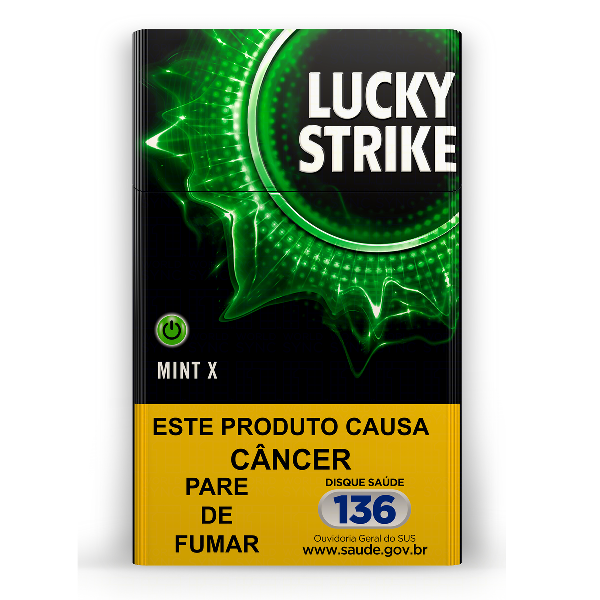 Cigarro Lucky Strike Mint c/20 (Hollywood)