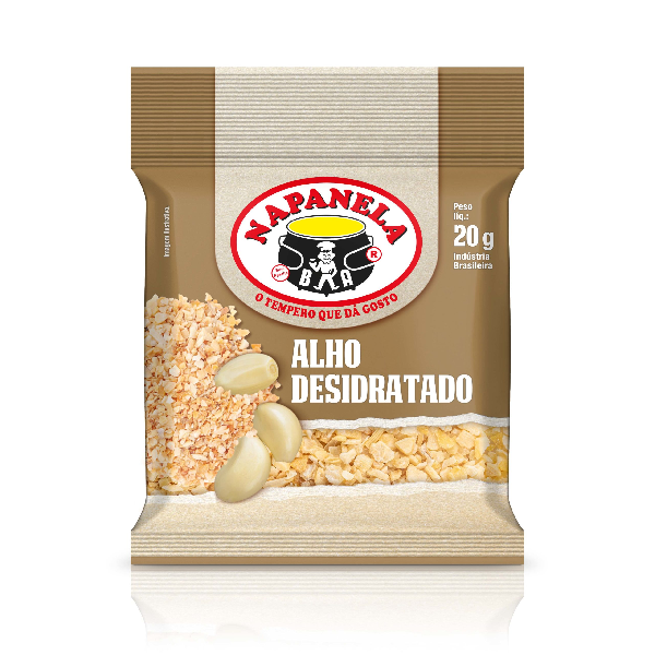 CONDIMENTO ALHO DESIDRATADO NAPANELA 20G