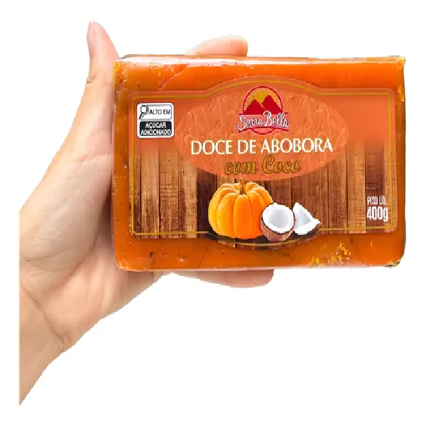 DOCE DE ABOBORA C/COCO SERRA BELLA 400G