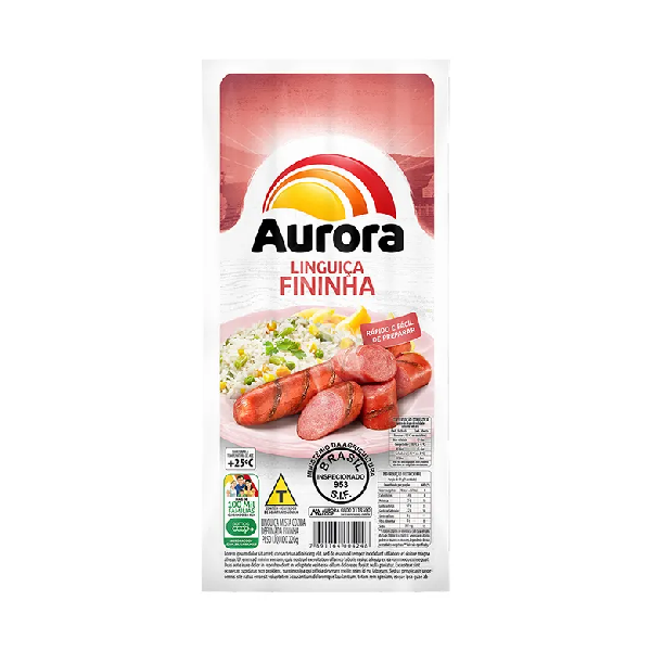 LINGUICA AURORA FININHA 220G