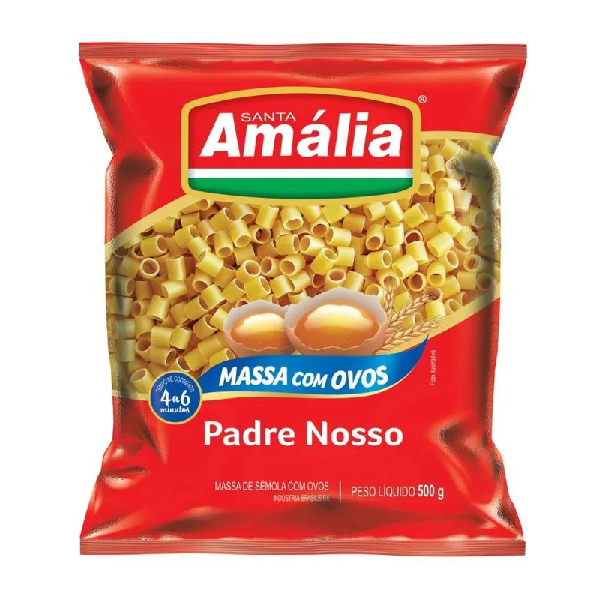 MAC STA AMALIA PADRE NOSSO 500G (OVOS)
