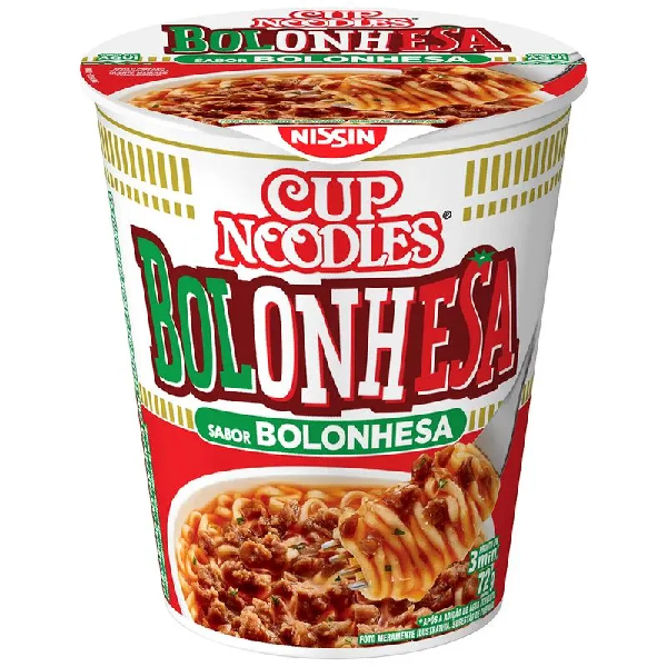 MASSA INST CUP NOODLES BOLONHESA 72G