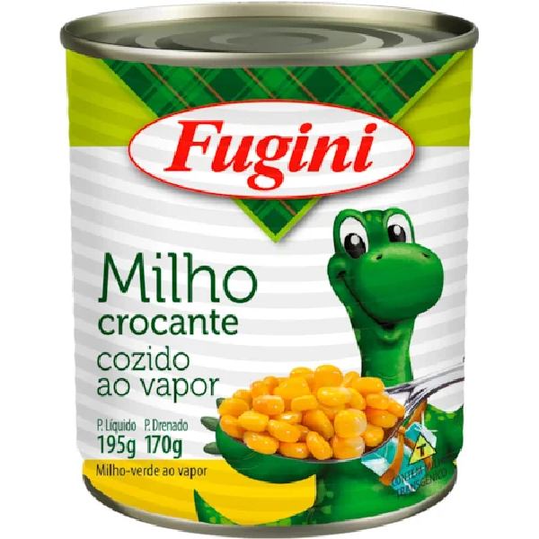 Milho Verde Crocante Fugini Lata 170g
