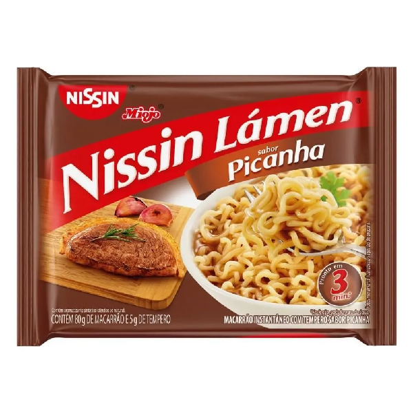 NISSIN MIOJO LAMEN PICANHA 85G