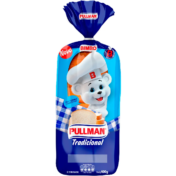 PAO DE FORMA PULLMAN TRADICIONAL 400G